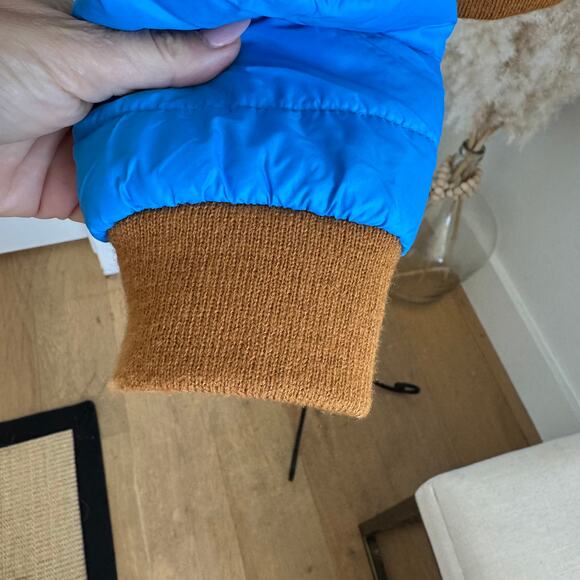 Aviator Nation Sunburst Winter Puffer Jacket- Dresden Blue Size Small - Picture 7 of 14